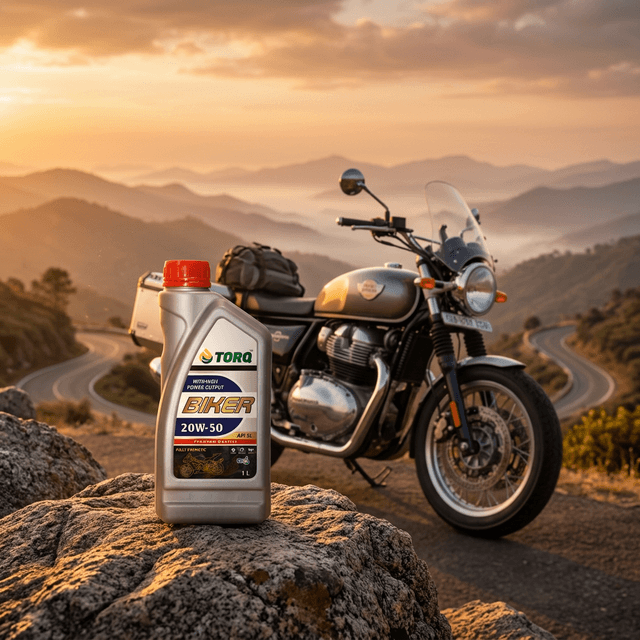 TORQ Premium 20W50 Biker Motor Oil - Peak Performance